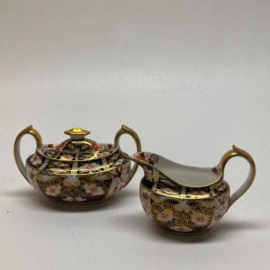 Royal Crown Derby Creamer and Sugar 