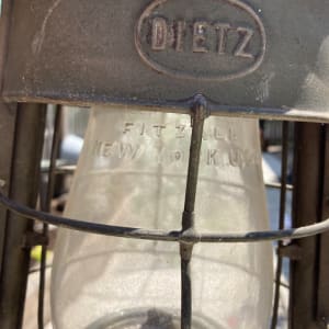 Dietz Fire Department lantern 