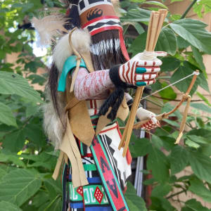 Bill Sewemaenewa Hopi Kachina "Bean Dancer" 