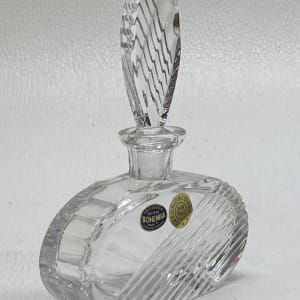 vintage CZECH Art Deco perfume bottle 