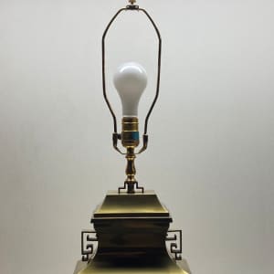 brass Asian lamp 