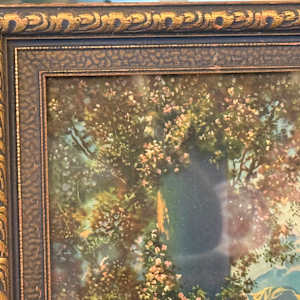 Framed lithograph Loves Paradise 