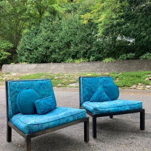Pair of Michael Taylor chairs for Baker Furniture 