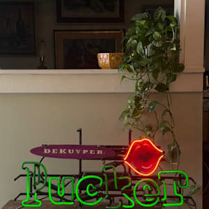 Pucker beer neon sign, Image 2.