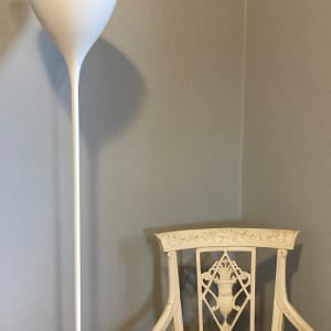 Swedish tulip style mid century modern floor lamp 