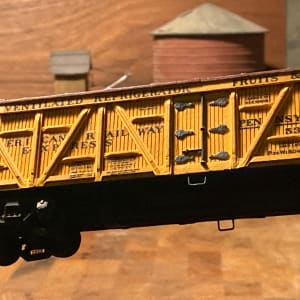 vintilated refrigeration American Railway express model toy train 