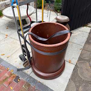 Large Lehigh ceramic sewer pipe 