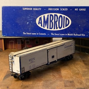 Ambroid Unicel Reefer Freight Car HO gauge toy train 