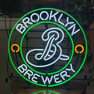 Brooklyn Brewery beer neon light, Image 2.
