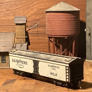 Dairymens general American refrigeration Line model toy train 