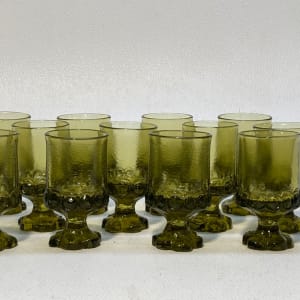 Franciscan Madeira juice glasses 