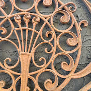 Cast Iron ornamental fragment 