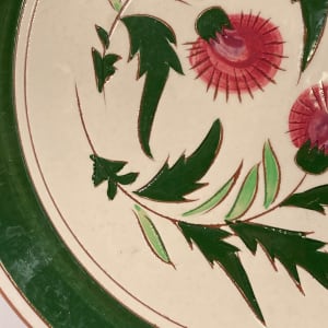 13" Stangl Thistle charger 