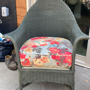 Vintage Wicker rocking chair 