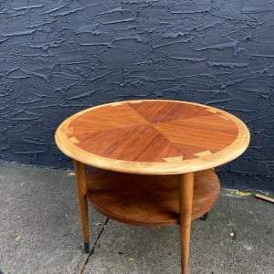 lane mid century modern table 