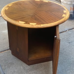 lane mid century modern table 