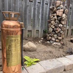 Copper fire extinguisher 