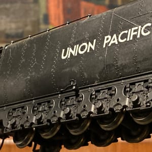 Vintage Union Pacific tender HO gauge toy train 