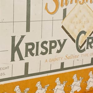 Krispy Crackers tin 