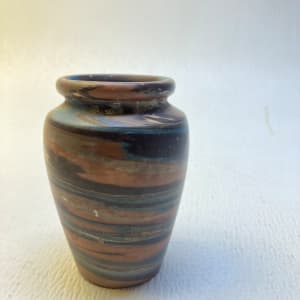 VINTAGE mission era Niloak pottery vase 