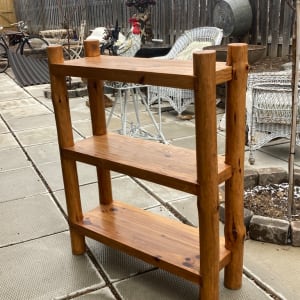 Solid pine bookcase 