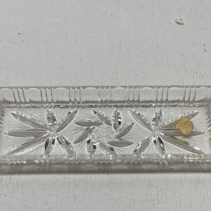 Clear Perfume bottle tray 