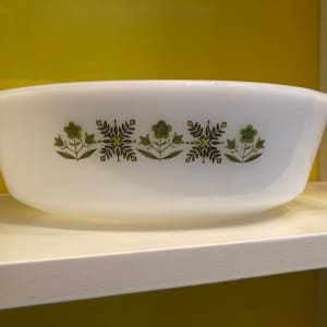 Covered pyrex casserole 