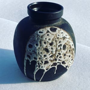 mid century LAPID Israeli-an modern pottery vase 