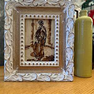 original ink figural image 