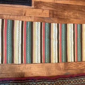 Scandinavian hand made runner 