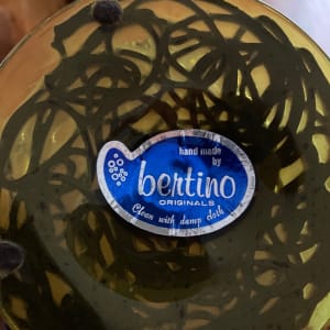 Bertino art glass bowl 