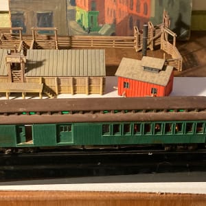 Vintage Baltimore and Ohio Baggage and Passenger express HO gauge toy train 