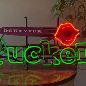 Pucker beer neon sign, Image 3.