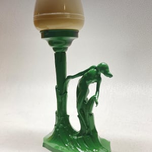 Art Deco figural lamp 