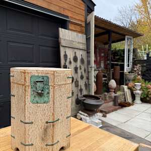 Wooden Asian style container