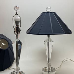 Crystal Schonbek table lamps 