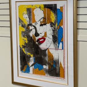 Marilyn Monroe serigraph by Anthony Whelihan, Image 2.