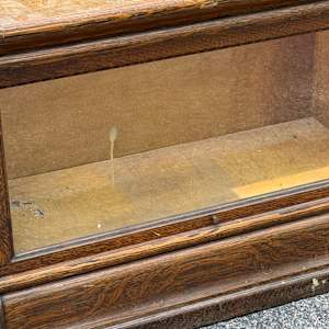 Globe Werneke oak bookcase, Image 2.