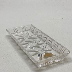 Clear Perfume bottle tray 