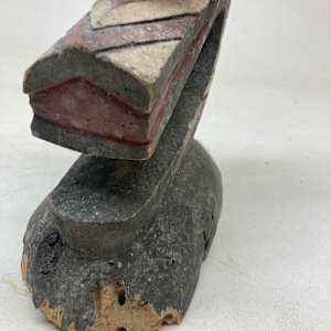 African antelope carved Burkina sculpture 