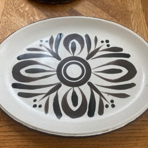 Folkstone serving platter Inca pattern 