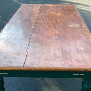 Vintage pine harvest table 
