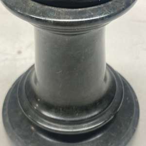 Mercury sculpture on marble base 