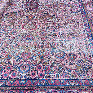 large hand made wool room sized rug 