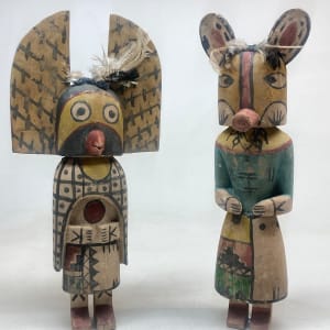 hand carved and decorated HOPI doll 