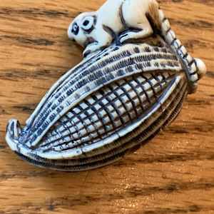 carved ivory netsuke 