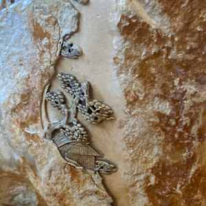 Large carved soapstone vase rock 