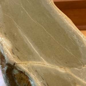 Large carved soapstone vase rock 