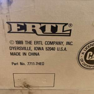 Ertl die cast toy truck 