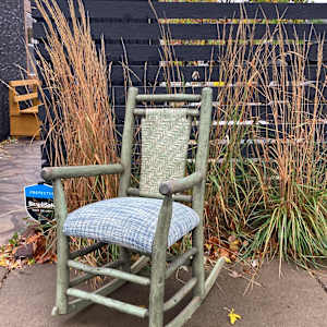 painted Old Hickory rocking chair 